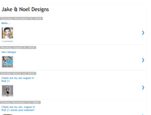 Tablet Screenshot of jakeandnoel.blogspot.com