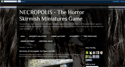 Desktop Screenshot of necropolishorrorskirmish.blogspot.com