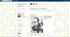 Desktop Screenshot of antonio-arias.blogspot.com