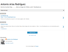 Tablet Screenshot of antonio-arias.blogspot.com