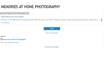Tablet Screenshot of memoriesathomephotos.blogspot.com