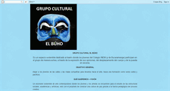 Desktop Screenshot of grupoculturalelbuho.blogspot.com