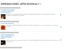 Tablet Screenshot of 3hproducciones.blogspot.com