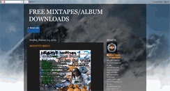 Desktop Screenshot of freemixtapesalbumdownloads.blogspot.com