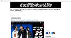 Desktop Screenshot of desihiphop4life.blogspot.com