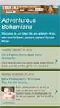 Mobile Screenshot of adventurousbohemians.blogspot.com