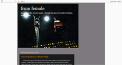 Desktop Screenshot of frumfemale.blogspot.com