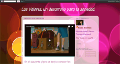 Desktop Screenshot of losvaloresrosasanto.blogspot.com