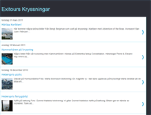 Tablet Screenshot of exitourskryssningar.blogspot.com