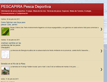 Tablet Screenshot of pescapira.blogspot.com