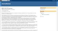 Desktop Screenshot of journalismus.blogspot.com