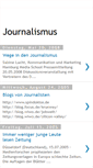 Mobile Screenshot of journalismus.blogspot.com