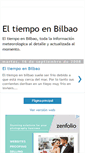 Mobile Screenshot of eltiempoenbilbao.blogspot.com