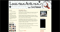 Desktop Screenshot of louisianartisans.blogspot.com