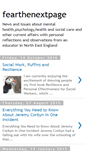 Mobile Screenshot of fearthenextpage.blogspot.com