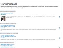 Tablet Screenshot of fearthenextpage.blogspot.com
