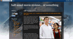 Desktop Screenshot of half-assedmoviereviews.blogspot.com