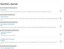 Tablet Screenshot of estrellasjournal.blogspot.com