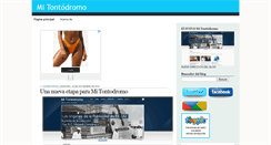 Desktop Screenshot of mitontodromo.blogspot.com