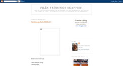 Desktop Screenshot of ffskafferi.blogspot.com
