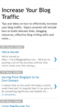 Mobile Screenshot of blog-traffic.blogspot.com