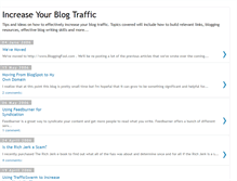 Tablet Screenshot of blog-traffic.blogspot.com