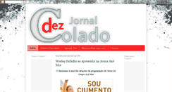 Desktop Screenshot of jornaldezcolado.blogspot.com