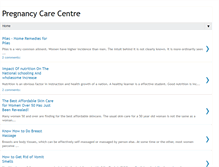 Tablet Screenshot of pregnancycarecentre.blogspot.com