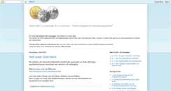 Desktop Screenshot of goldpreisblog.blogspot.com