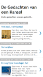 Mobile Screenshot of degedachtenvaneenkansel.blogspot.com