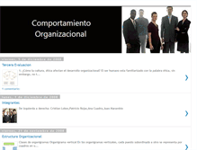 Tablet Screenshot of comportamiento08.blogspot.com