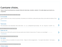 Tablet Screenshot of cuentamechistes.blogspot.com