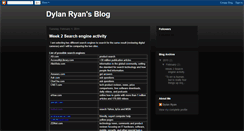 Desktop Screenshot of dryan695.blogspot.com