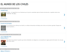 Tablet Screenshot of elmundodelosciviles.blogspot.com