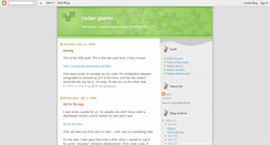 Desktop Screenshot of codangaems.blogspot.com