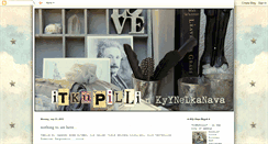 Desktop Screenshot of itkupillinkyynelkanava.blogspot.com