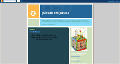 Desktop Screenshot of jolasaketajokuak.blogspot.com