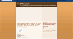 Desktop Screenshot of itaccessories.blogspot.com