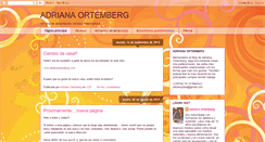 Desktop Screenshot of adrianaortemberg.blogspot.com