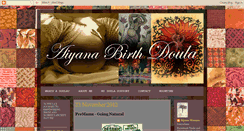 Desktop Screenshot of aiyanawoman.blogspot.com