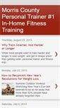 Mobile Screenshot of morriscountypersonaltrainer.blogspot.com