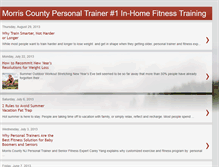 Tablet Screenshot of morriscountypersonaltrainer.blogspot.com