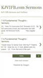 Mobile Screenshot of ifbkjv-sermons.blogspot.com