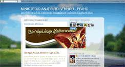 Desktop Screenshot of anjosdosenhorpbjho.blogspot.com