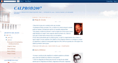 Desktop Screenshot of calprod2007.blogspot.com