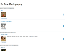 Tablet Screenshot of betruephotography.blogspot.com