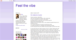 Desktop Screenshot of feeltheviibe.blogspot.com