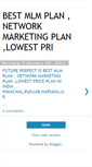 Mobile Screenshot of bestmlmplan.blogspot.com