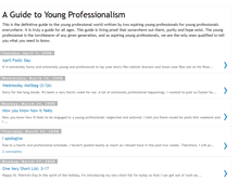 Tablet Screenshot of beingprofessional.blogspot.com