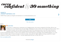Tablet Screenshot of curvyconfident30something.blogspot.com